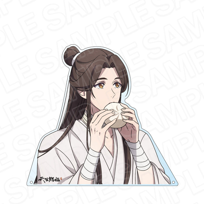 天官賜福 貮　特大ダイカットアクリルボード 天官賜福 貮』特大ダイカットアクリルボード 謝憐 食べ歩き ver