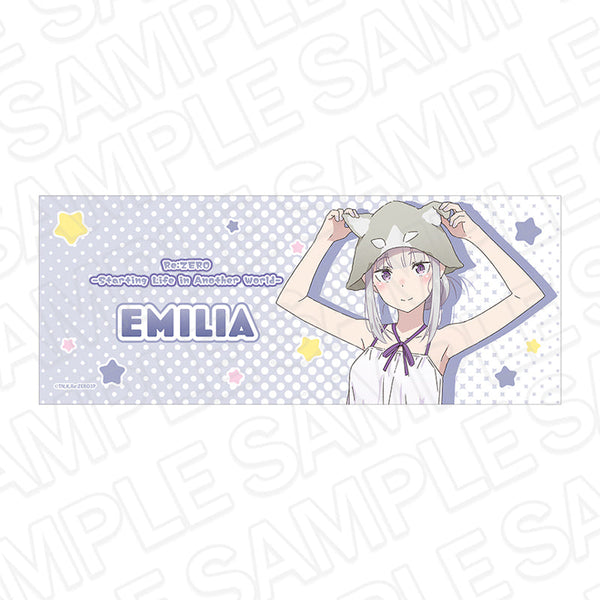 『Re:ゼロから始める異世界生活』フェイスタオル エミリア sauna ver.