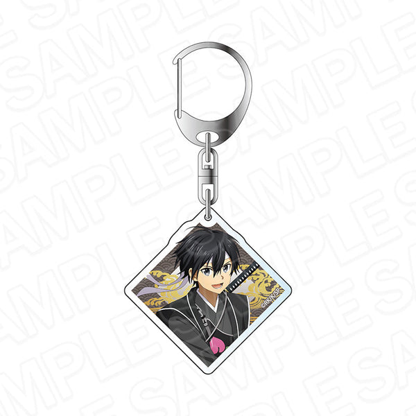 『ソードアート・オンライン』アクリルキーホルダー キリト 桃太郎/鬼 ver.