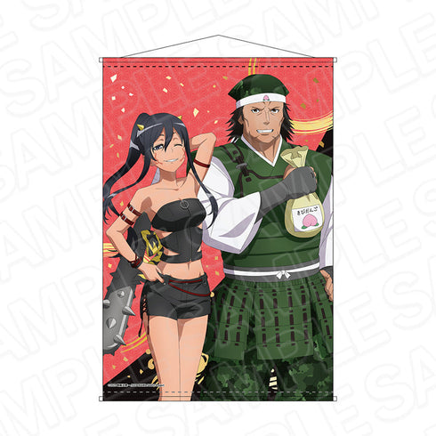 『ソードアート・オンライン オルタナティブ ガンゲイル・オンラインII』B2タペストリー 桃太郎/鬼 ver.