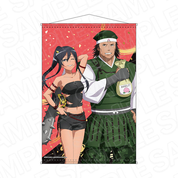 『ソードアート・オンライン オルタナティブ ガンゲイル・オンラインII』B2タペストリー 桃太郎/鬼 ver.