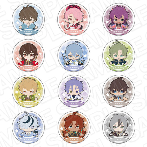 『NU: カーニバル』カンバッジ(ブラインド) ぬいぐるみ ver. コンプリートセット