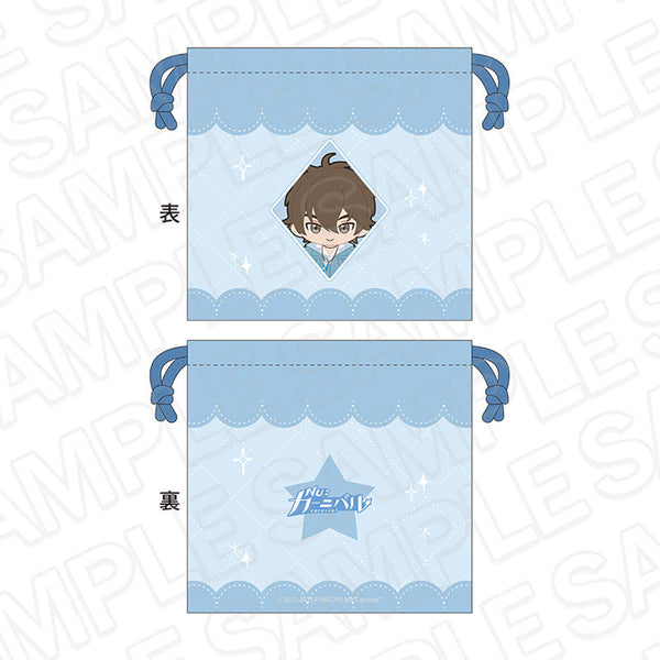 『NU: カーニバル』巾着 エイト ぬいぐるみ ver.