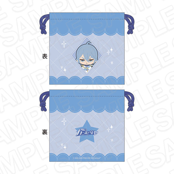 『NU: カーニバル』巾着 エドモンド ぬいぐるみ ver.