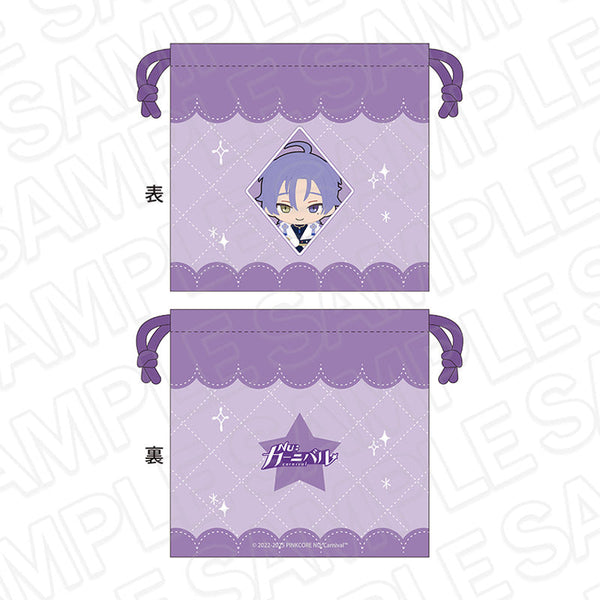 『NU: カーニバル』巾着 玖夜 ぬいぐるみ ver.