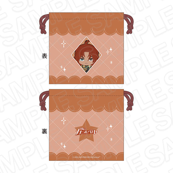 『NU: カーニバル』巾着 エンテン ぬいぐるみ ver.