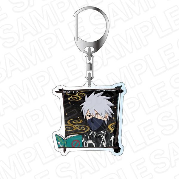 『NARUTO -ナルト- 疾風伝』アクリルキーホルダー はたけカカシ ブラックコーデ ver.