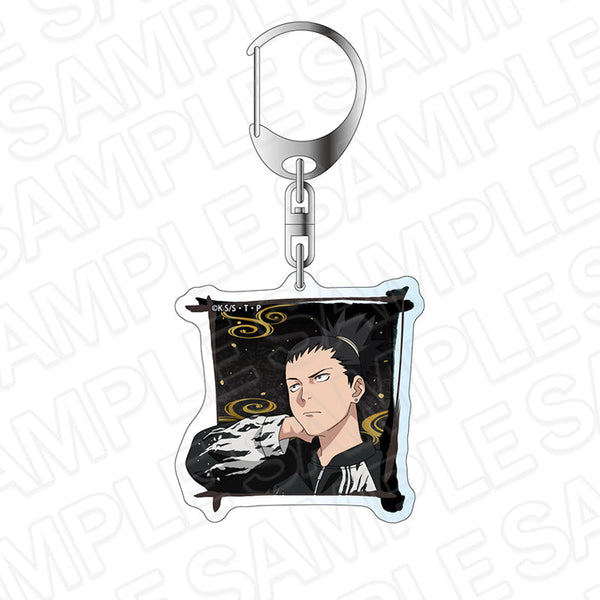 『NARUTO -ナルト- 疾風伝』アクリルキーホルダー 奈良シカマル ブラックコーデ ver.