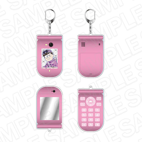 『おそ松さん』ガラケーキーホルダー トド松 ジャージメイド ver.