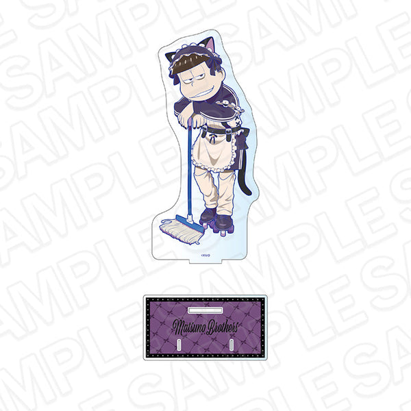 『おそ松さん』リボン付きデカアクリルスタンド 一松 ジャージメイド ver.