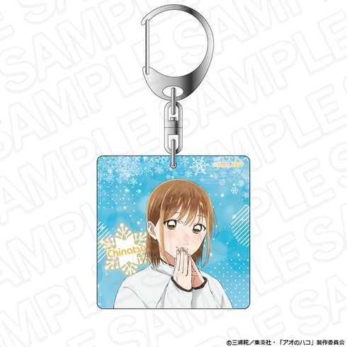 『アオのハコ』アクリルキーホルダー 鹿野千夏 冬私服 ver.