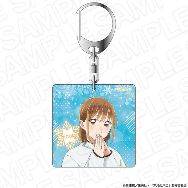『アオのハコ』アクリルキーホルダー 鹿野千夏 冬私服 ver.