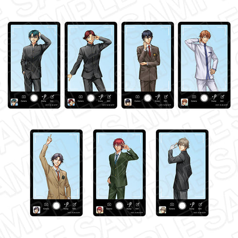 『新テニスの王子様』カメラ風クリアカード(ブラインド) 制服 ver. セット