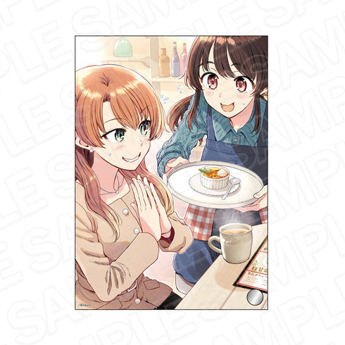 『くちべた食堂』ミニアクリルアート 4巻表紙