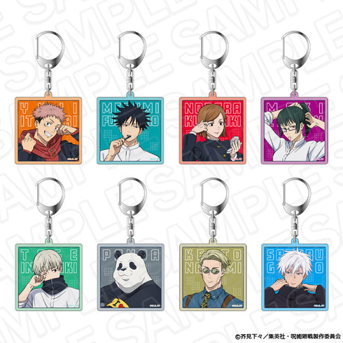 『呪術廻戦』ホログラムアクリルキーホルダー(ブラインド) Morning ver. セット