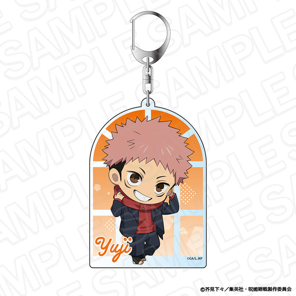 『呪術廻戦』デカキーホルダー 虎杖悠仁 Morning ミニキャラ ver.