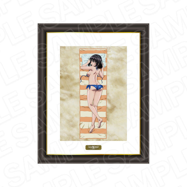 『ストライク・ザ・ブラッドFINAL』メモリアルアート 姫柊 雪菜 浜辺でサンオイル ver.