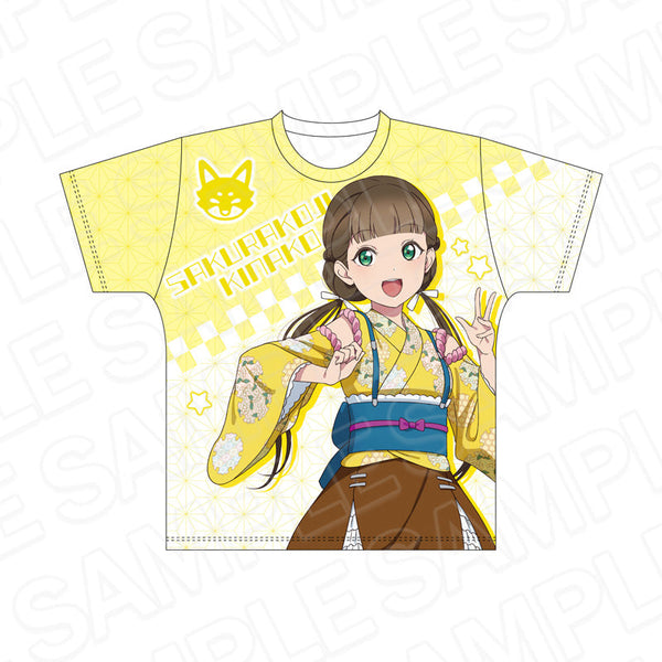 『ラブライブ!スーパースター!!』フルグラフィックTシャツ 桜小路きな子 和風ドレス ver
