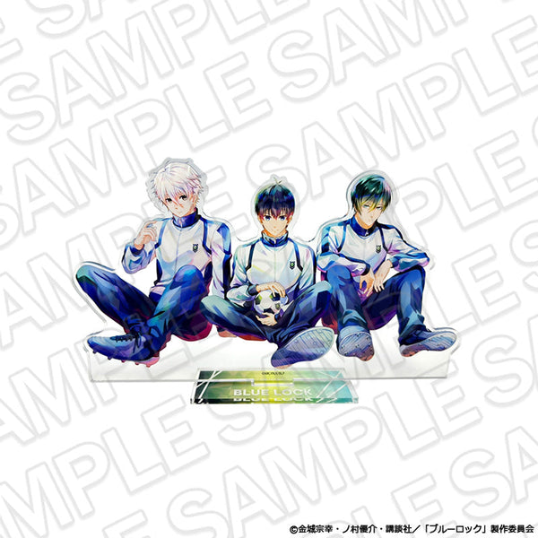 『ブルーロック』アクリルフィギュア PALE TONE series 潔 世一&凪 誠士郎&糸師 凛