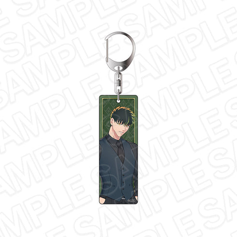 『来世は他人がいい』プレートキーホルダー 深山霧島 Suit ver.