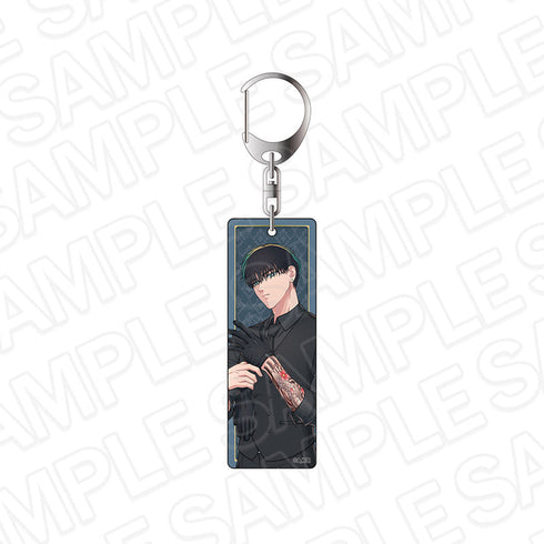 『来世は他人がいい』プレートキーホルダー 鳥葦翔真 Suit ver.