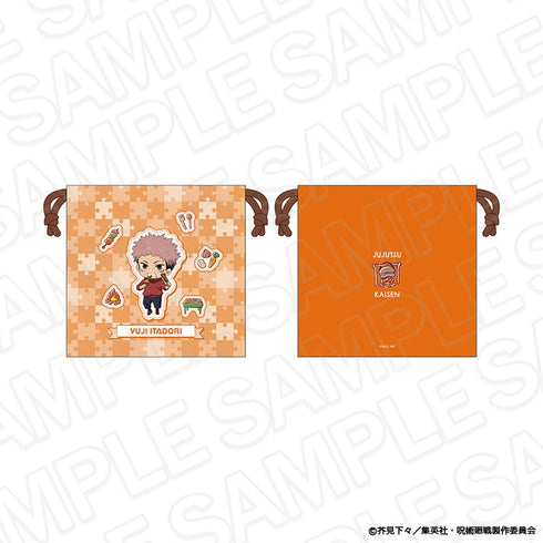 『呪術廻戦』巾着 虎杖悠仁 BBQ ミニキャラ ver.