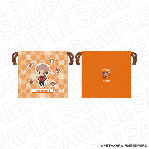 『呪術廻戦』巾着 虎杖悠仁 BBQ ミニキャラ ver.