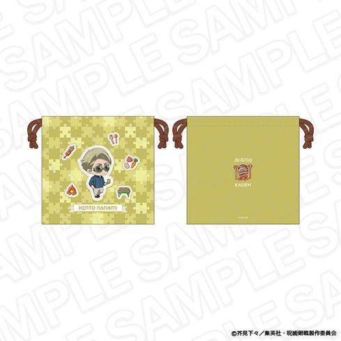 『呪術廻戦』巾着 七海建人 BBQ ミニキャラ ver.