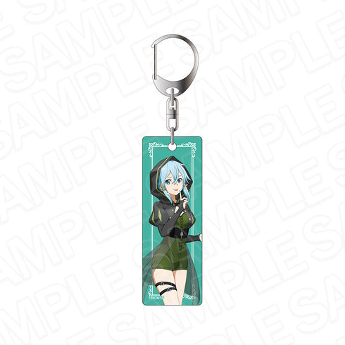 『ソードアート・オンライン』プレートキーホルダー シノン プリンセス/魔女 ver.