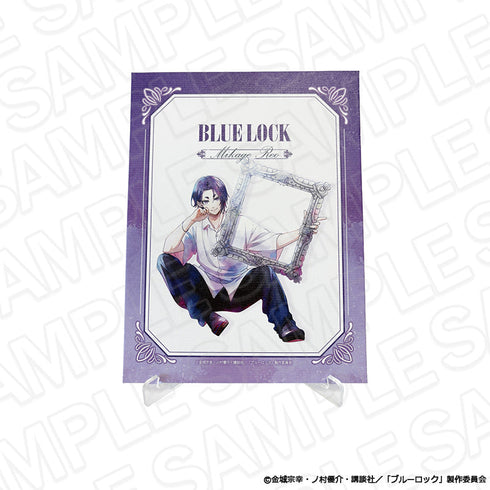 『ブルーロック』キャンバスプレート PALE TONE series 御影玲王 Frame ver.