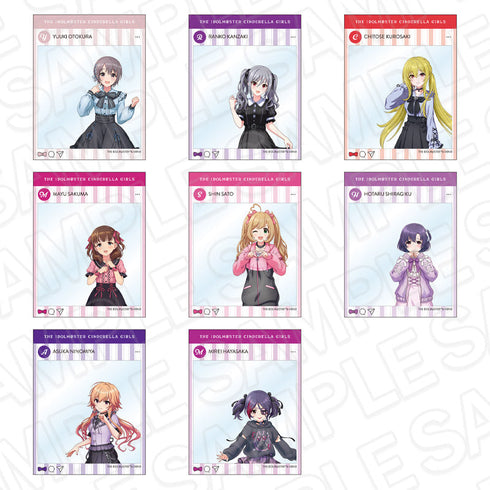 『アイドルマスター シンデレラガールズ』SNS風クリアスナップ(ブラインド) サブカルファッション ver. セット