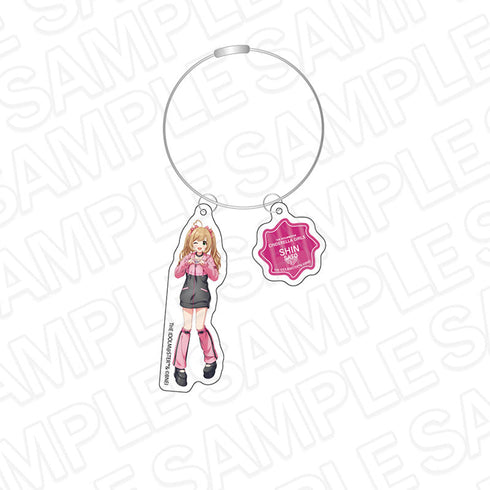 『アイドルマスター シンデレラガールズ』ワイヤーキーホルダー 佐藤心 サブカルファッション ver.