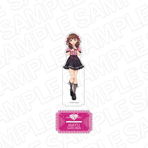 『アイドルマスター シンデレラガールズ』デカアクリルスタンド 佐久間まゆ サブカルファッション ver.