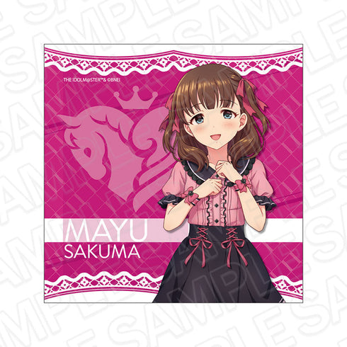 『アイドルマスター シンデレラガールズ』マイクロファイバー 佐久間まゆ サブカルファッション ver.