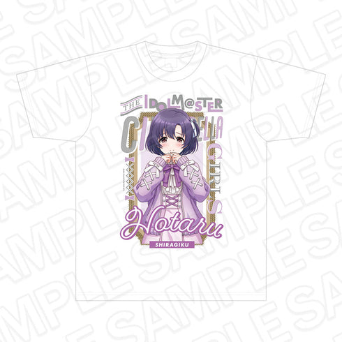 『アイドルマスター シンデレラガールズ』フルカラーTシャツ 白菊ほたる サブカルファッション ver.