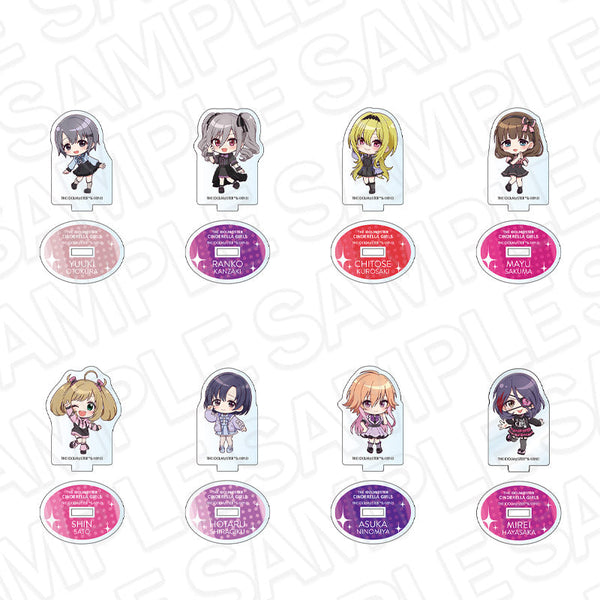 『アイドルマスター シンデレラガールズ』ミニアクリルスタンド(ブラインド) サブカルファッション デフォルメ ver. セット