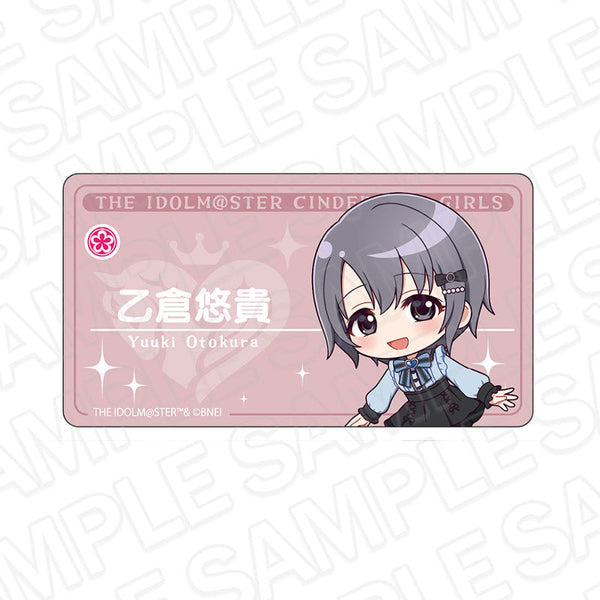 『アイドルマスター シンデレラガールズ』アクリルネームバッジ 乙倉悠貴 サブカルファッション デフォルメ ver.