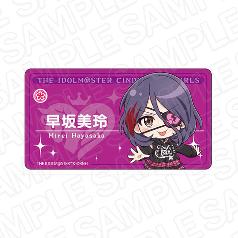 『アイドルマスター シンデレラガールズ』アクリルネームバッジ 早坂美玲 サブカルファッション デフォルメ ver.