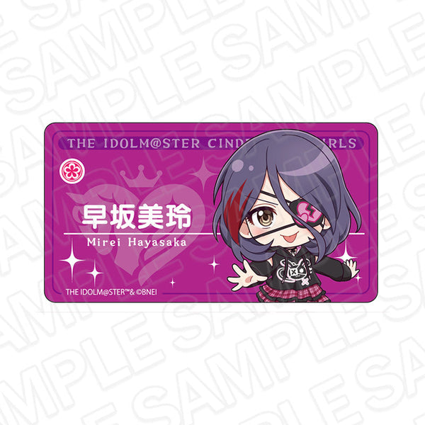 『アイドルマスター シンデレラガールズ』アクリルネームバッジ 早坂美玲 サブカルファッション デフォルメ ver.