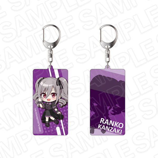 『アイドルマスター シンデレラガールズ』両面キーホルダー 神崎蘭子 サブカルファッション デフォルメ ver.