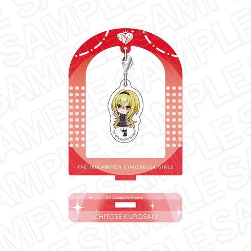 『アイドルマスター シンデレラガールズ』ふらふらアクリルスタンド 黒埼ちとせ サブカルファッション デフォルメ ver.