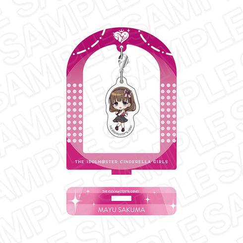 『アイドルマスター シンデレラガールズ』ふらふらアクリルスタンド 佐久間まゆ サブカルファッション デフォルメ ver.