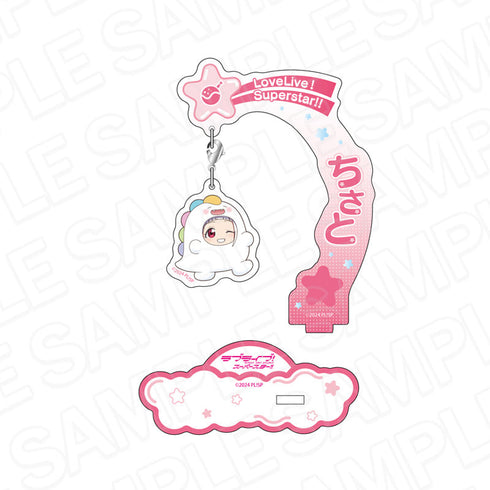 『ラブライブ!スーパースター!!』ふらふらアクリルスタンド 嵐 千砂都 ゆいがおーなりきり デフォルメ ver