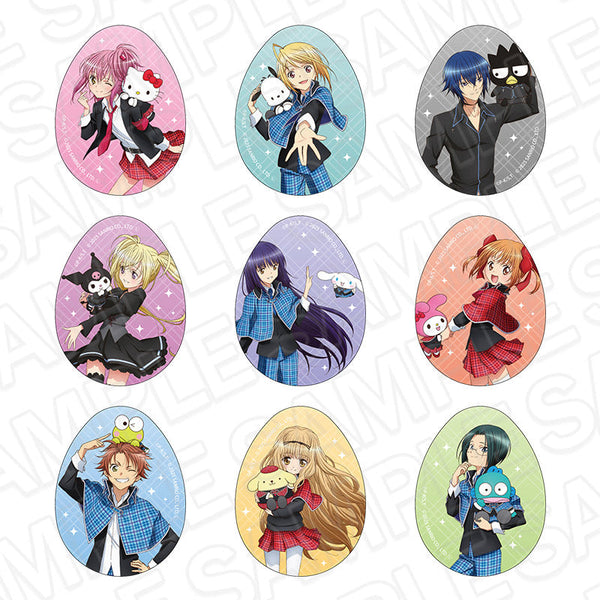 『しゅごキャラ!×サンリオキャラクターズ』エッグカンバッジ(ブラインド) vol.2 セット