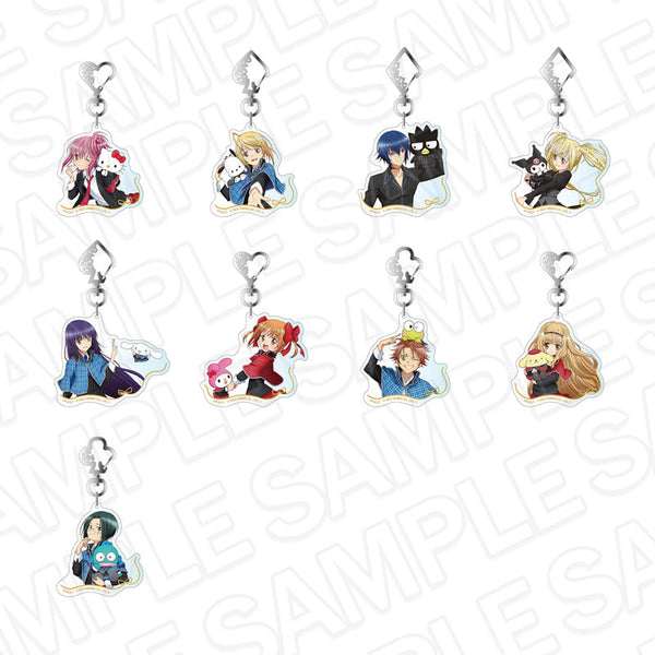 『しゅごキャラ!×サンリオキャラクターズ』アクリルキーホルダー(ブラインド) セット