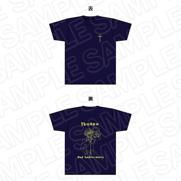 『しゅごキャラ!×サンリオキャラクターズ』Tシャツ 月詠イクト×バッドばつ丸