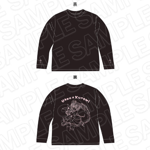 『しゅごキャラ!×サンリオキャラクターズ』ロングスリーブTシャツ ほしな歌唄×クロミ