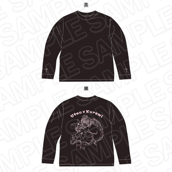 『しゅごキャラ!×サンリオキャラクターズ』ロングスリーブTシャツ ほしな歌唄×クロミ