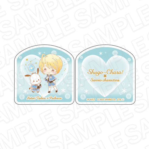 『しゅごキャラ!×サンリオキャラクターズ』メモスタンドクリップ 辺里唯世×ポチャッコ