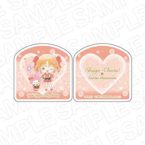 『しゅごキャラ!×サンリオキャラクターズ』メモスタンドクリップ 結木やや×マイメロディ
